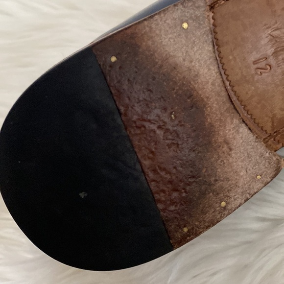 Messico wingtip navy blue South American dress shoes/oxfords - Picture 10 of 10